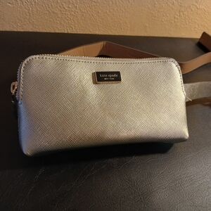 Kate Spade Silver Crossbody Bag
